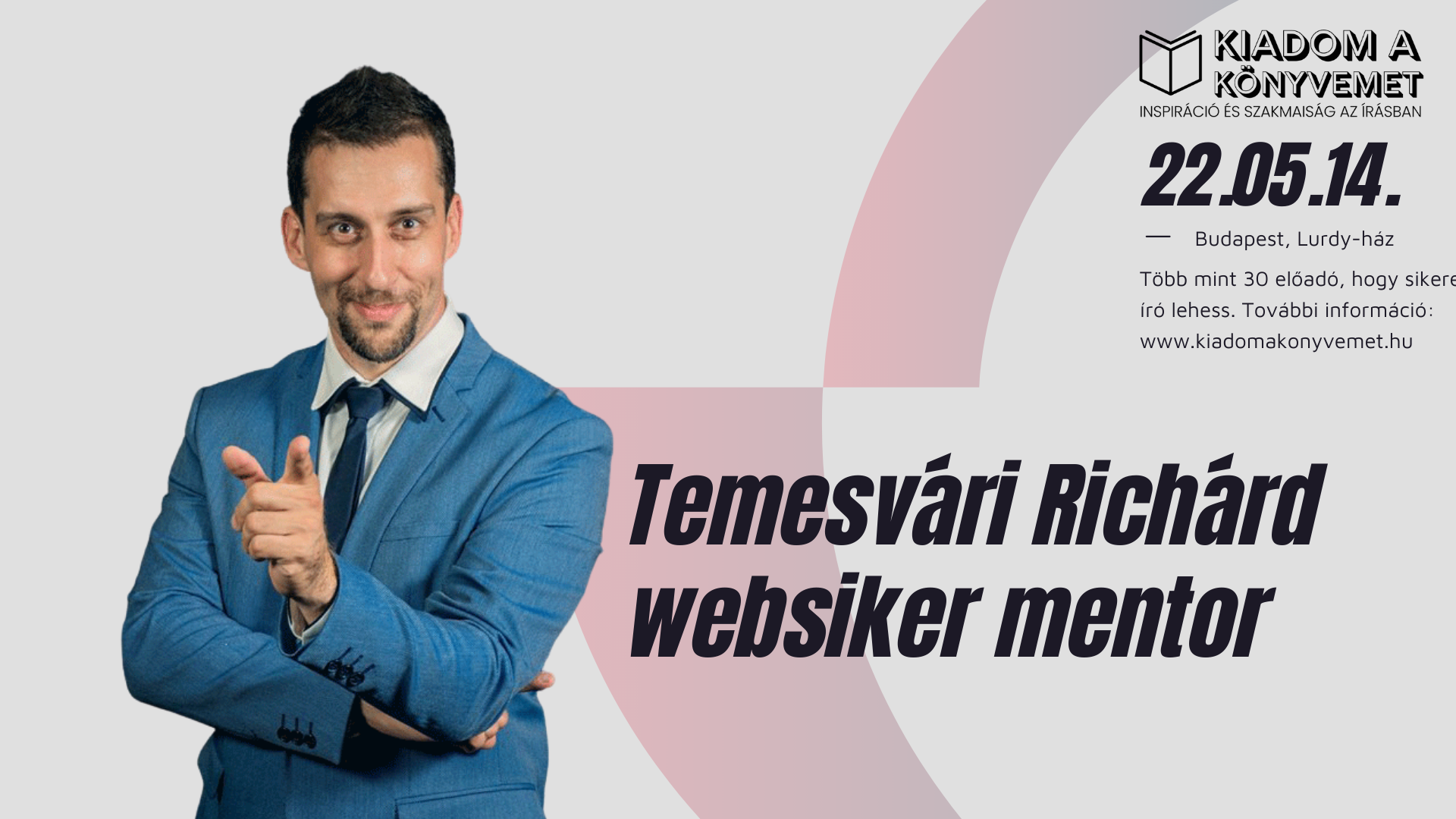 Temesvári Richárd – KÖNYV 2020 Inspiráció és Marketing Webkonferencia
